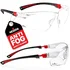 NoCry anti-fog safety glasses