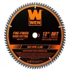 WEN BL1280 12-Inch 80-Tooth Fine-Finish Blade