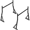 extendable steel truck ladder rack for hauling long lumber