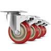 heavy duty locking swivel caster wheel with brake