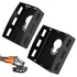 Square slot cutter for oscillating tool outlet openings