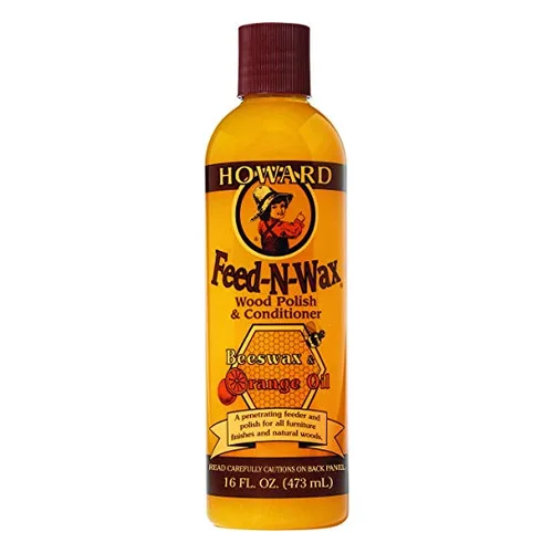 Howard Feed-N-Wax beeswax wood polish