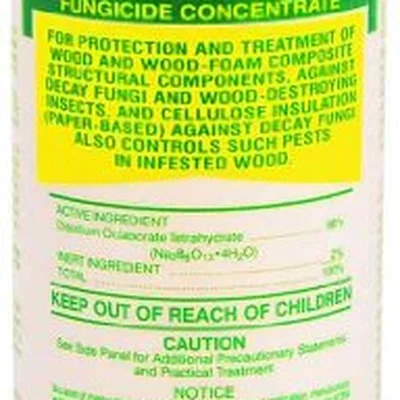 Borate wood preservative powder for treating logs against rot and insects