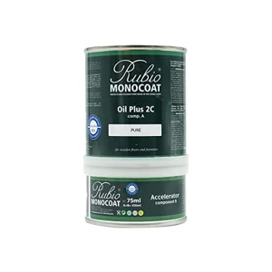 Rubio Monocoat Wood Oil Finish 175 ft² | Oil Plus 2C | Quick-Dry, Eco-Friendly L
