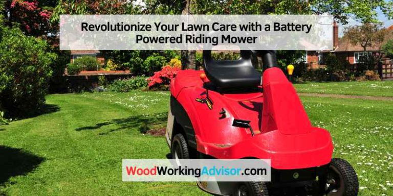 Battery Powered Riding Mower