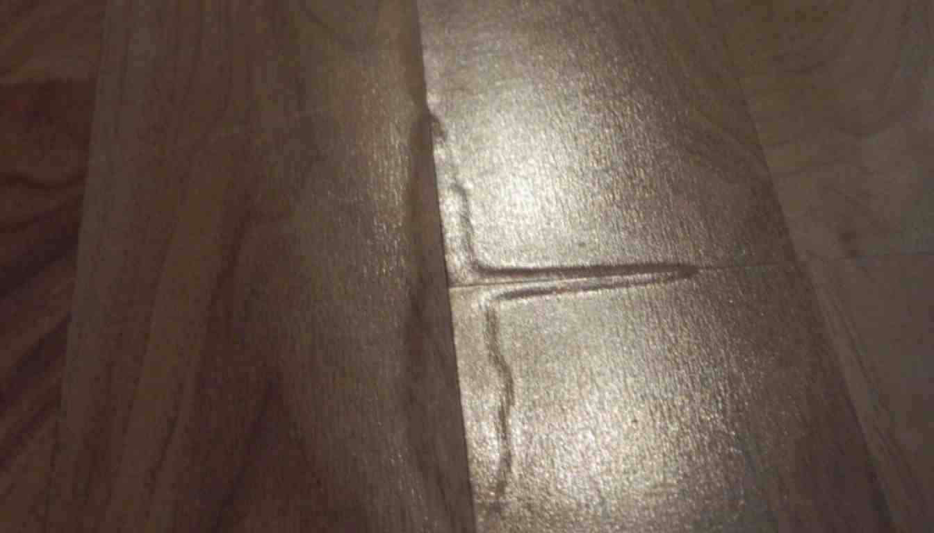 Bubble in Laminate Flooring