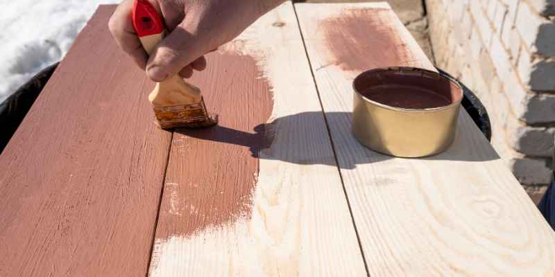 Can You Paint Over Stained Wood