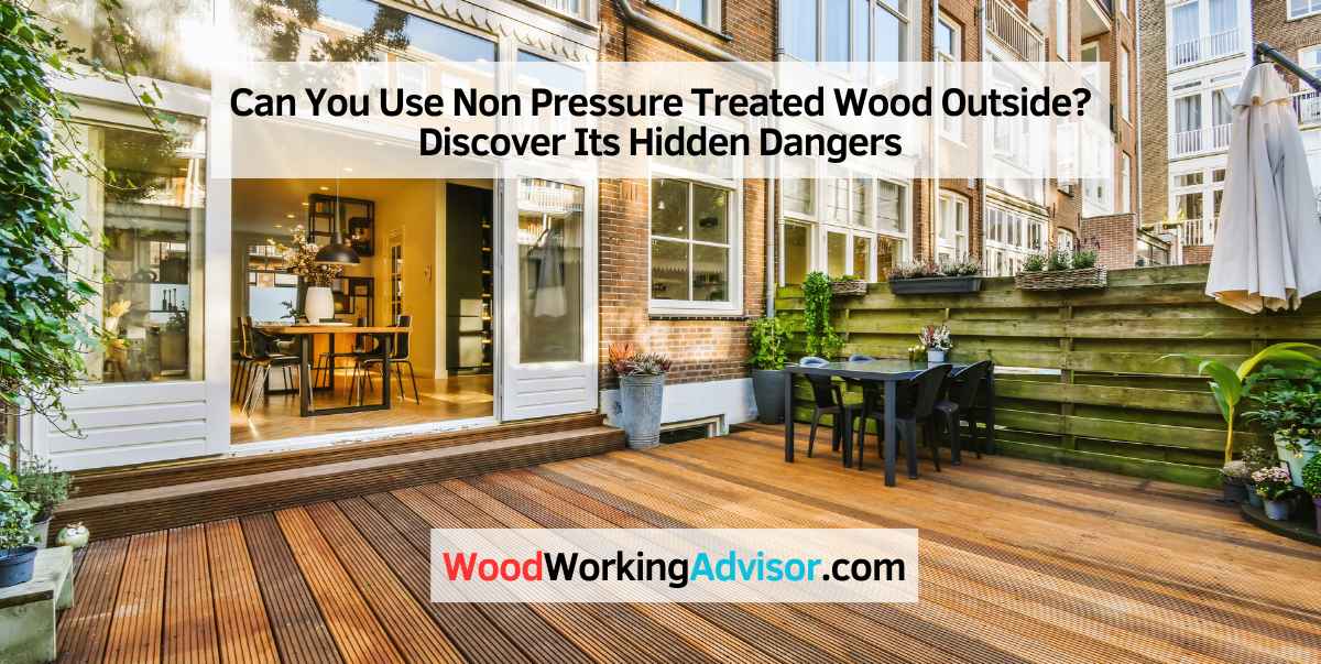 Can You Use Non Pressure Treated Wood Outside