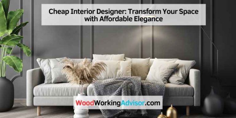 Cheap Interior Designer