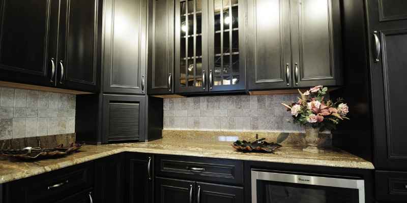 Dark Wood Kitchens
