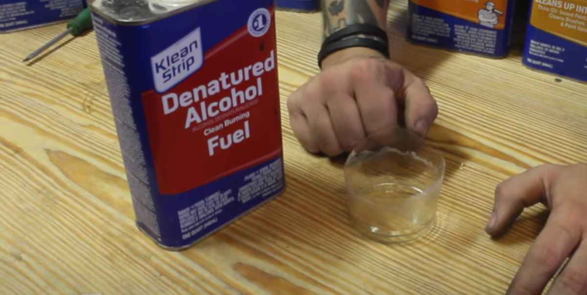 Denatured Alcohol Vs Mineral Spirits