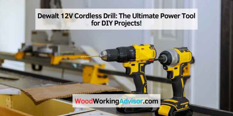 Dewalt 12V Cordless Drill