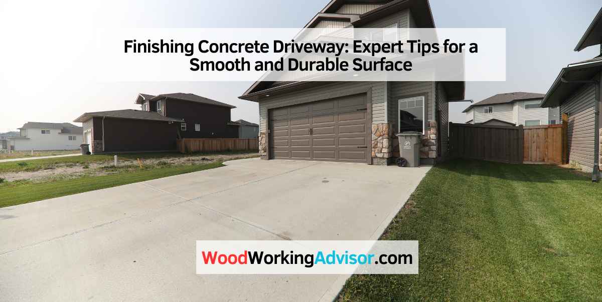 Finishing Concrete Driveway