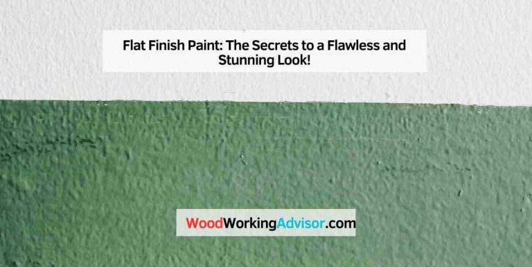 Flat Finish Paint