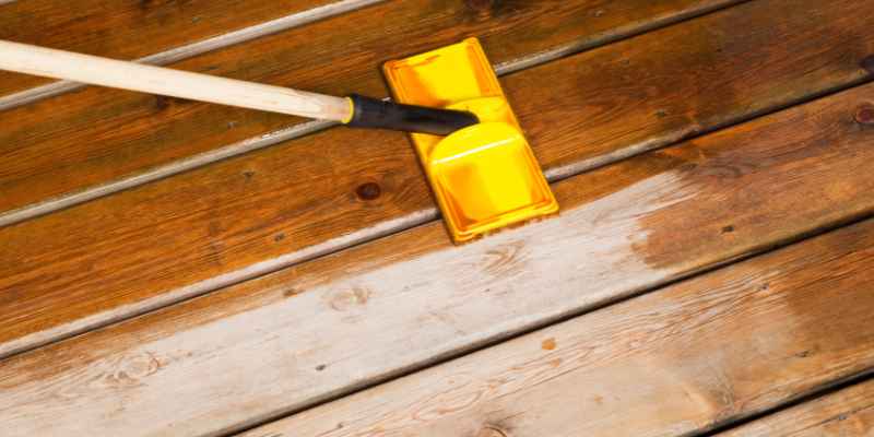 How To Remove Solid Stain From Wood Deck