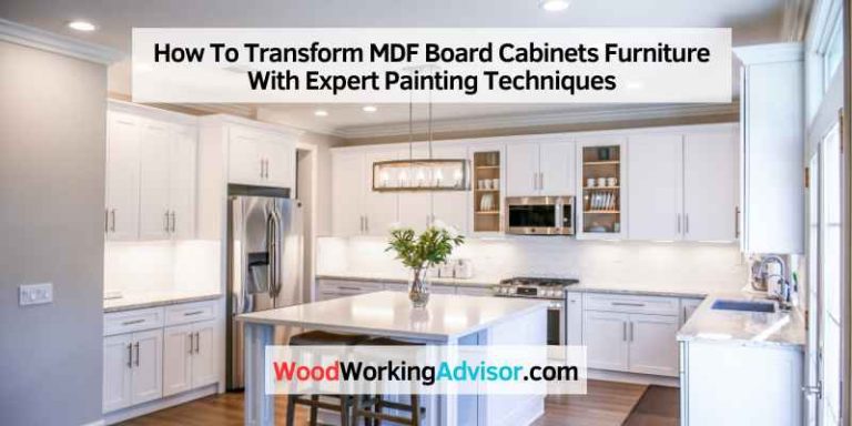 How To Transform MDF Board Cabinets Furniture