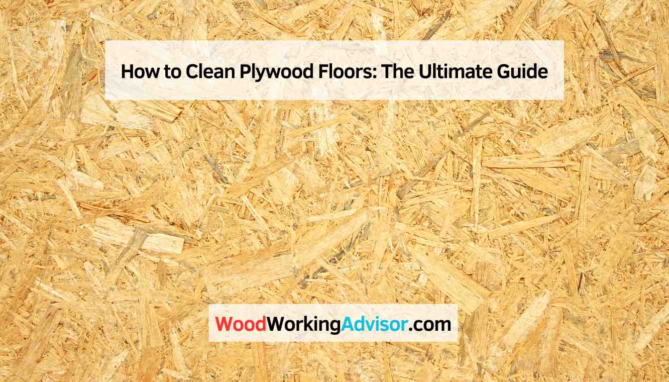 How to Clean Plywood Floors