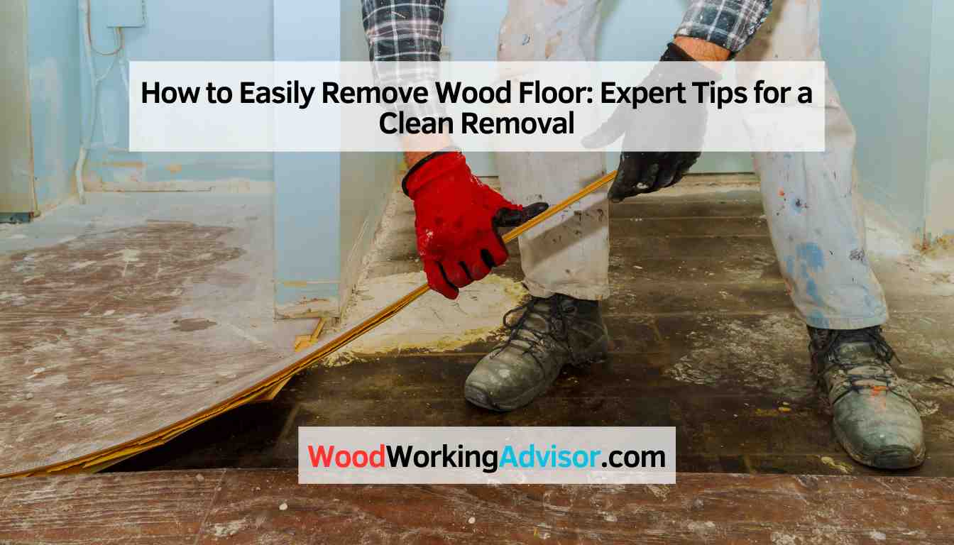 How to Easily Remove Wood Floor