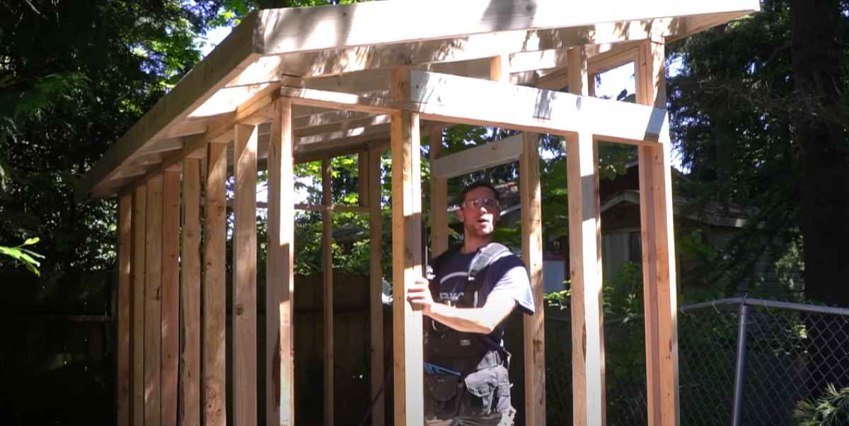 How to Make a Lean to Shed