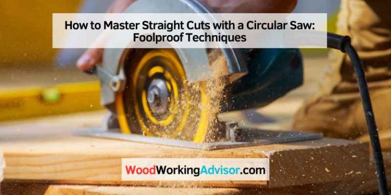 How to Master Straight Cuts with a Circular Saw