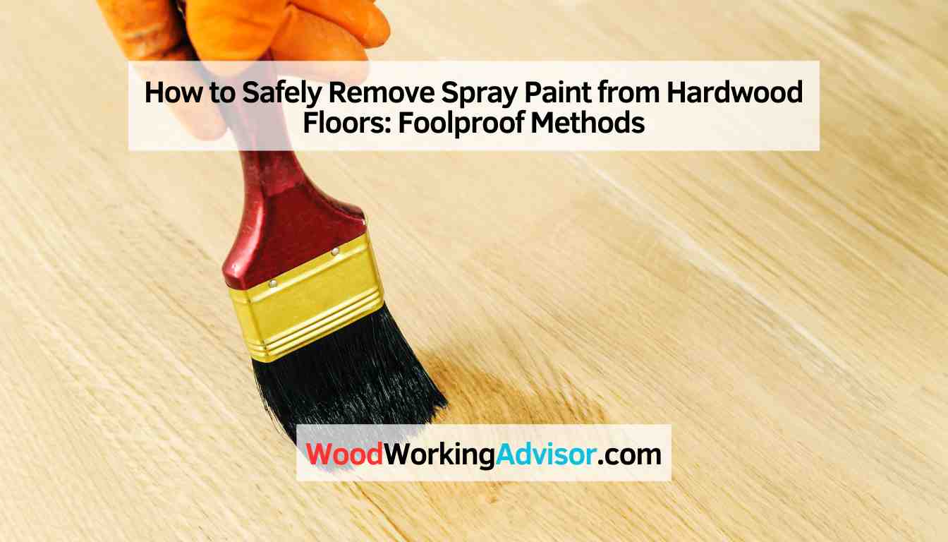 How to Safely Remove Spray Paint from Hardwood Floors