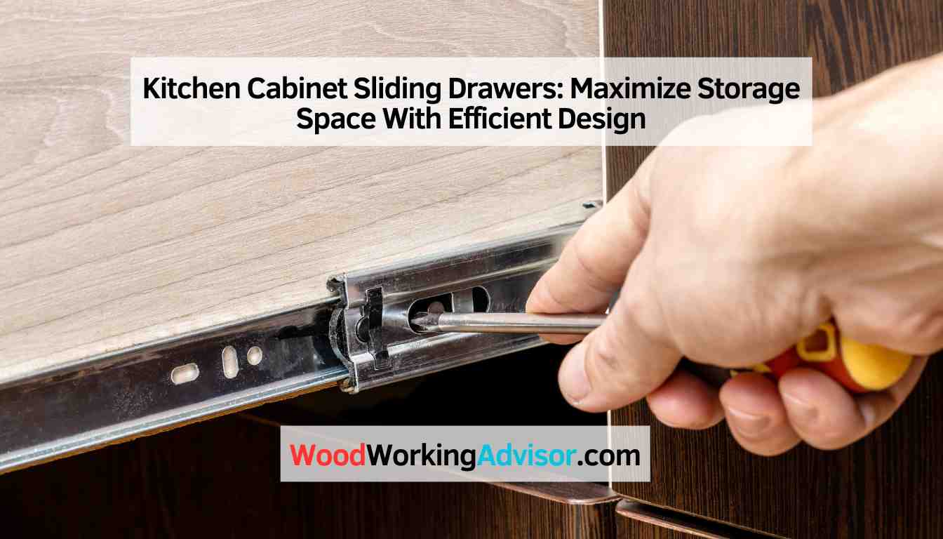 Kitchen Cabinet Sliding Drawers