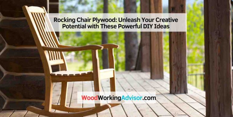 Rocking Chair Plywood