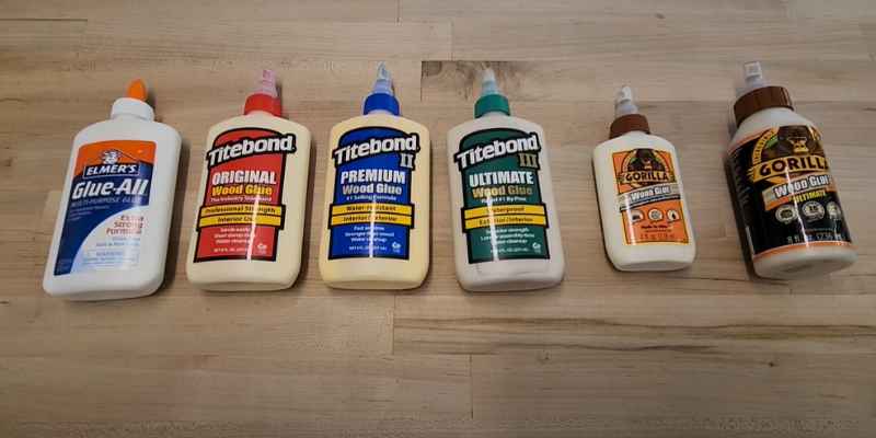Titebond Vs Elmers Wood Glue