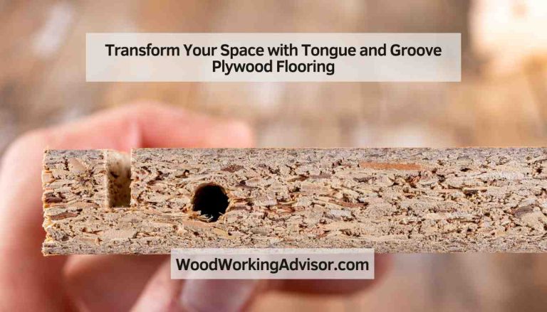 Tongue and Groove Plywood Flooring
