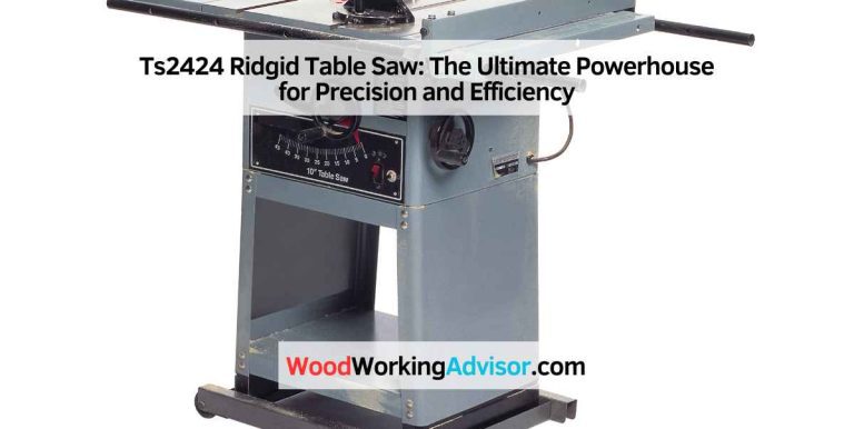 Ts2424 Ridgid Table Saw