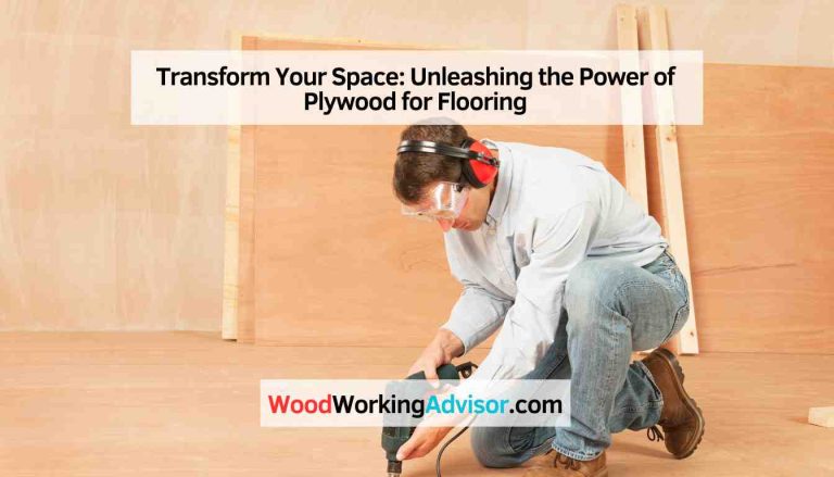Using Plywood for Flooring