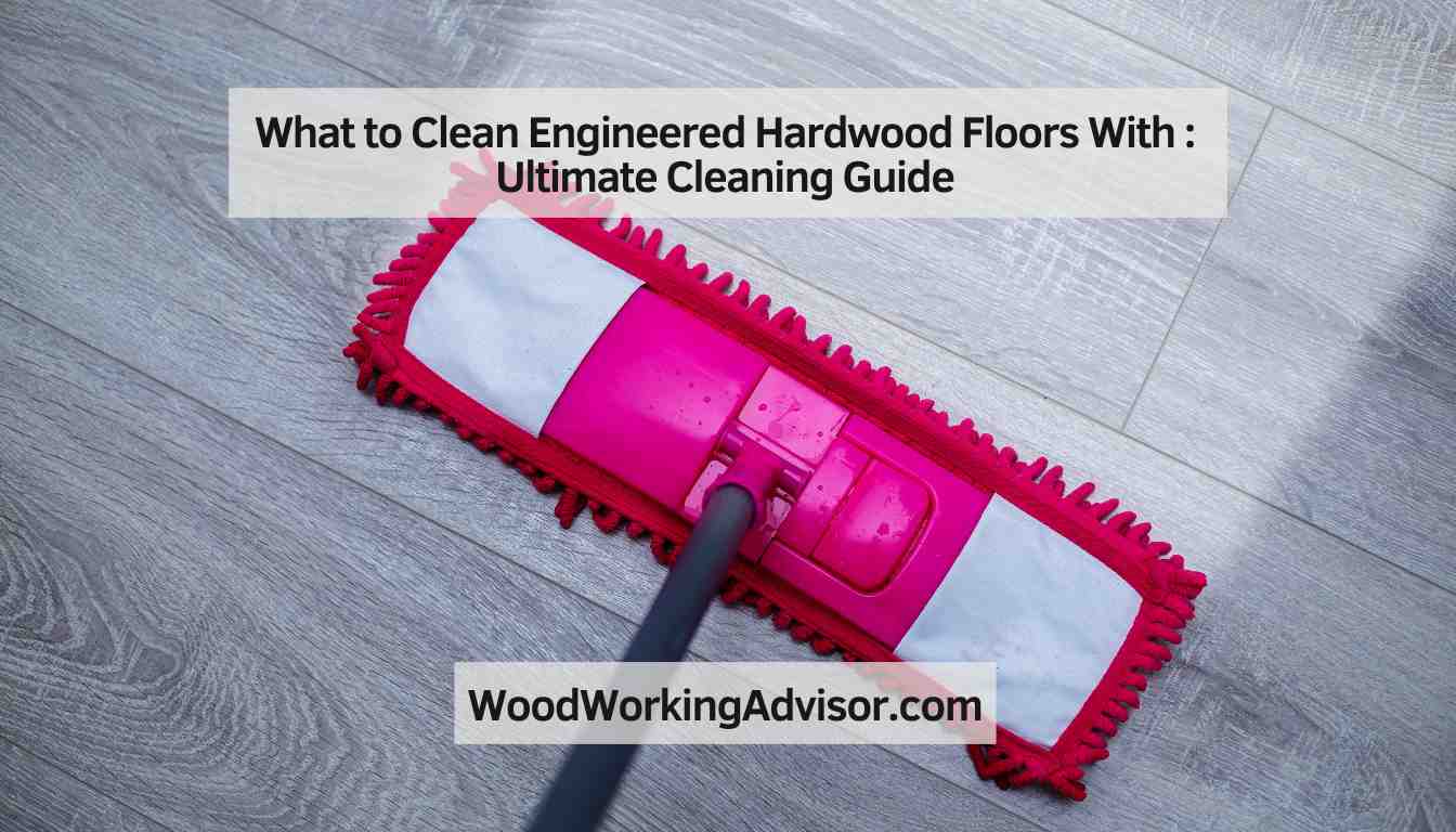 What to Clean Engineered Hardwood Floors With