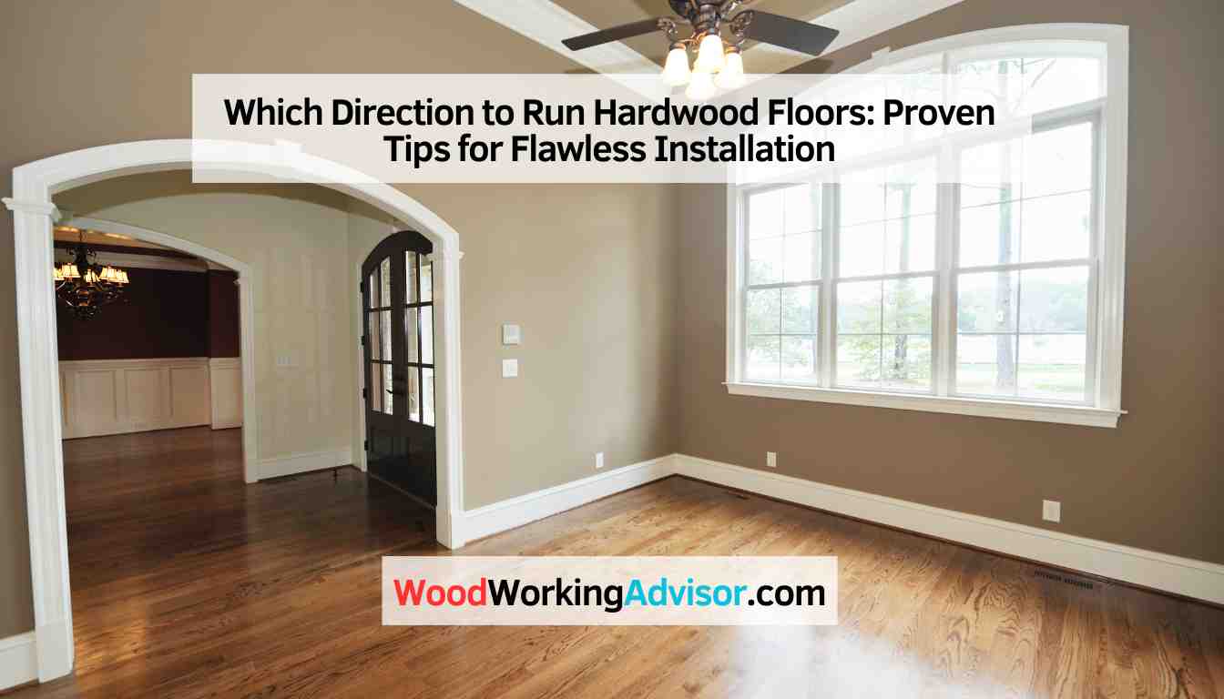 Which Direction to Run Hardwood Floors