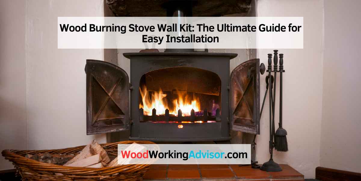 Wood Burning Stove Wall Kit