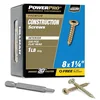Power Pro #8 x 1-1/4 inch Interior Wood Screws