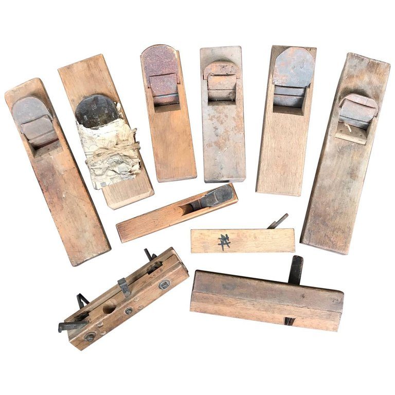 Antique Wood Hand Planer