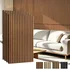 Art3d walnut acoustic wood slat wall panel