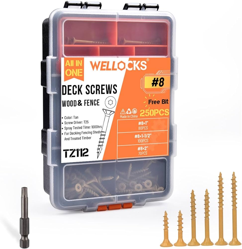 Best Deck Screws for Pressure-Treated Wood