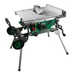 Metabo HPT C10RJS 10-Inch Table Saw with Fold and Roll Stand