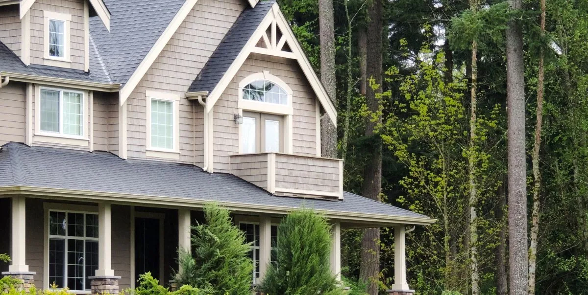 Best wood for exterior trim best wood for exterior trim — cedar and redwood trim boards on a house
