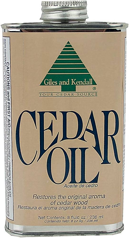Giles And Kendall Cedar Oil