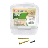 Grip-Rite PrimeGuard Plus Deck Screws product packaging Grip-Rite PrimeGuard Plus Deck Screws product packaging