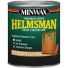 Minwax Helmsman Indoor/Outdoor Spar Urethane bottle for exterior wood finish