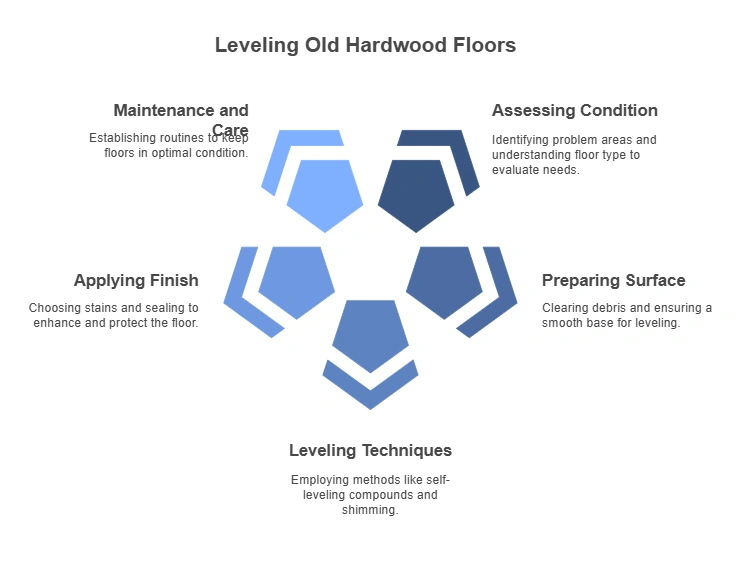 How to Level Old Hardwood Floors