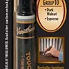 Varathane wood stain touch-up marker for concealing scratches on engineered hardwood
