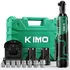 KIMO cordless electric ratchet wrench set with sockets and case