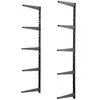 Delta 12 inch adjustable heavy duty shelf brackets, set of 10, rated 480 lbs