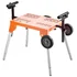 VEVOR miter saw stand with tabletop and wheels