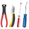 4 Pcs Upholstery Staple Remover Tack Puller Nail Remover Tool Set