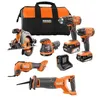RIDGID 18V 6-Tool Combo Kit